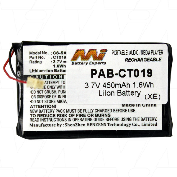 MI Battery Experts PAB-CT019
